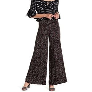 Free People FLared Cherry Pants sz 12